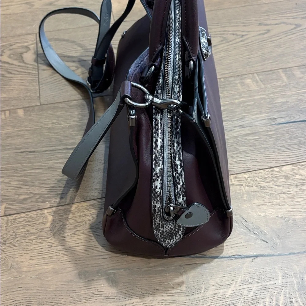 Coach 1941 Mason Carryall Oxblood Leather